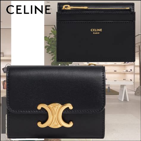 celine brown wallet|celine wallet japan.